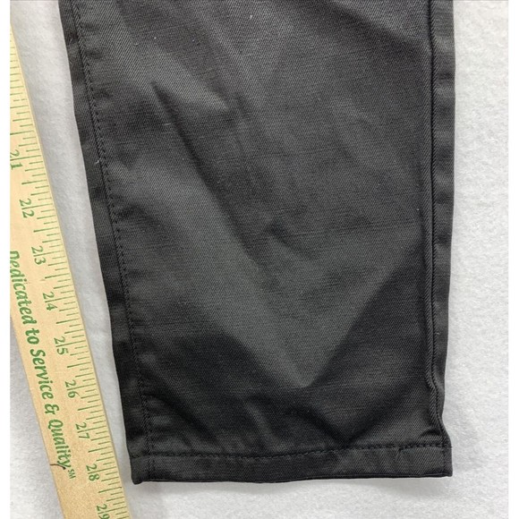 Reset Denim Men's Jeans Size 36/30 Black Whiskered Front Casual - Picture 8 of 16